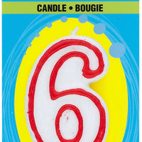 Deluxe Numeral Candle