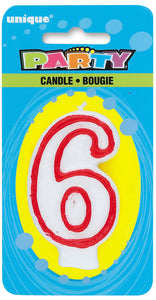 Deluxe Numeral Candle