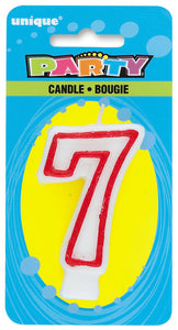 Deluxe Numeral Candle