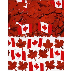 Canadian Flag Confetti