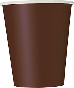 Brown paper cups 9 oz