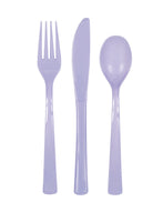 Plastic Cutlery 18/Pkg 20 colours
