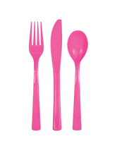 Plastic Cutlery 18/Pkg 20 colours
