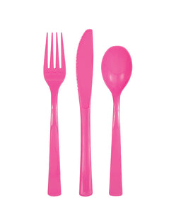 Plastic Cutlery 18/Pkg 20 colours