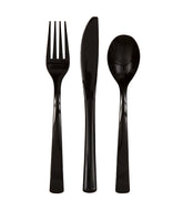 Plastic Cutlery 18/Pkg 20 colours
