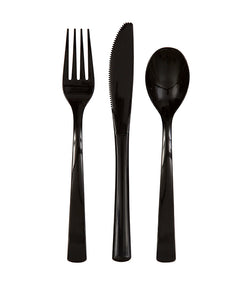 Plastic Cutlery 18/Pkg 20 colours