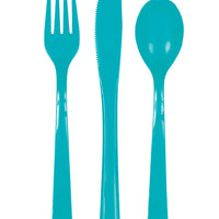 Plastic Cutlery 18/Pkg 20 colours