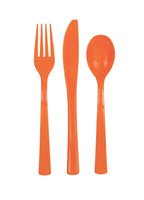 Plastic Cutlery 18/Pkg 20 colours
