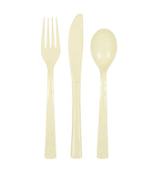 Plastic Cutlery 18/Pkg 20 colours
