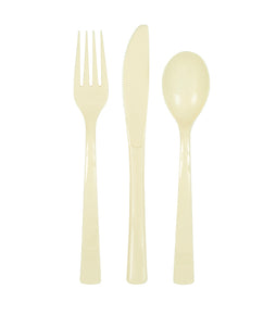 Plastic Cutlery 18/Pkg 20 colours