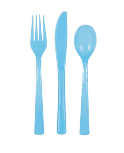 Plastic Cutlery 18/Pkg 20 colours