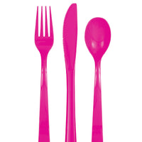 Plastic Cutlery 18/Pkg 20 colours