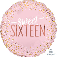 Sweet 16 foil 18 inch balloon