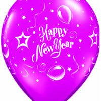 New Year Printed Latex balloons