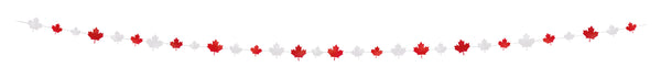 Maple Leaf Paper Garland
