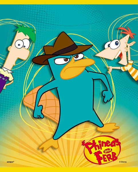 Phineas and Ferb Loot bags
