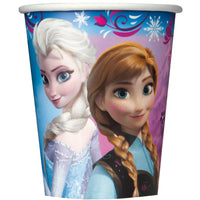 frozen 9oz cups with anna and elsa 8 per package