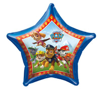 Paw Patrol 34 inch Star Foil Balloon, open package