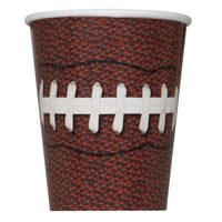 Football party 9 oz. paper cups