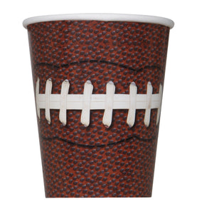 Football party 9 oz. paper cups