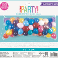 balloon drop bag, balloons sold separately