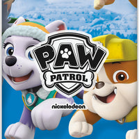 paw patrol girl plastic tablecover packaged