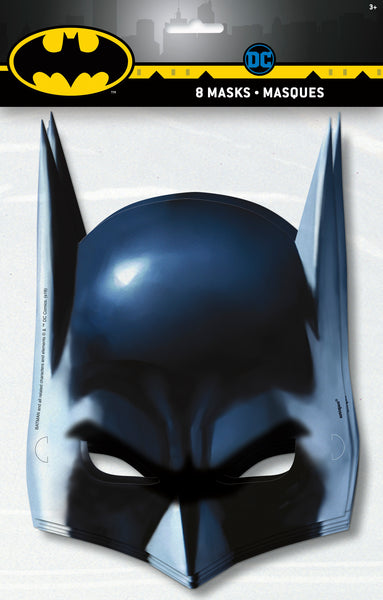 batman masks in package 8 count