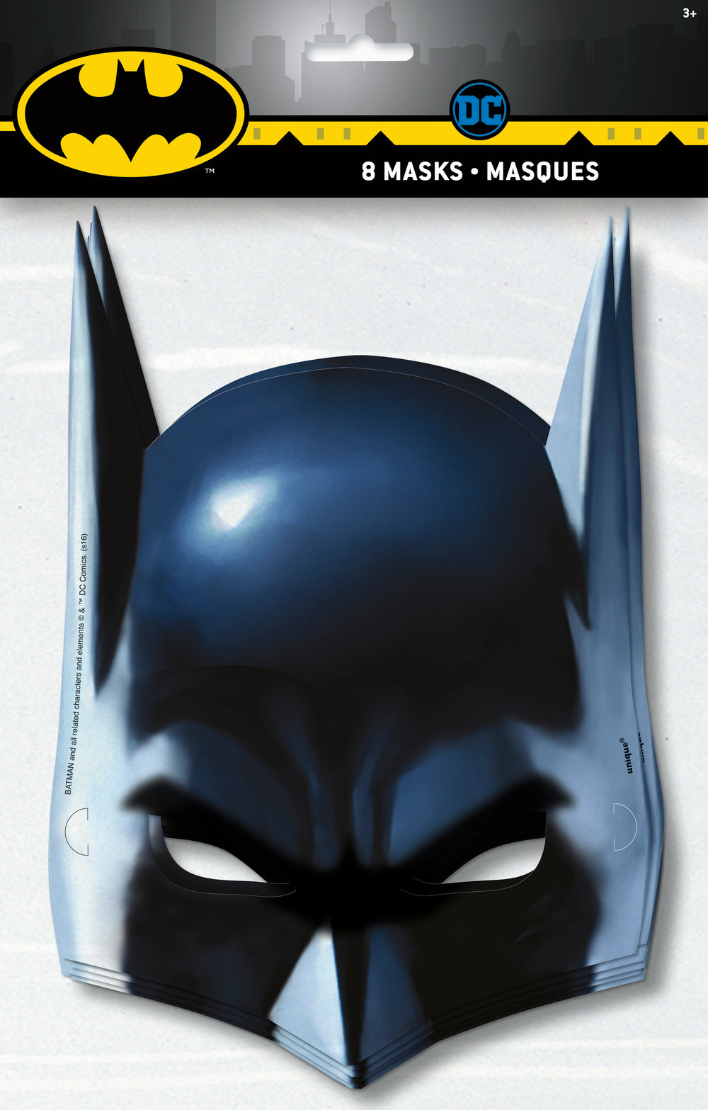 batman masks in package 8 count