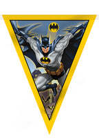 flag from batman 8 foot pennant banner in decoration kit
