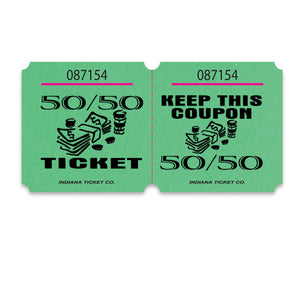 50/50 Tickets