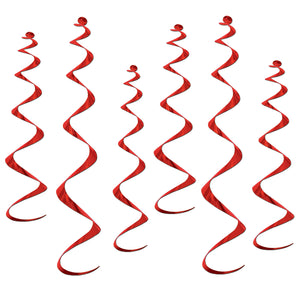 Red whirl Hanging Decoration