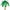 palm tree cascade centrepiece 18 inches high