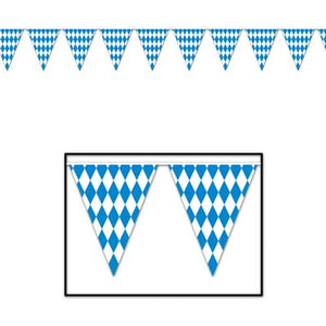 oktoberfest pennant banner 12 feet