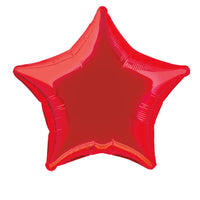 star shape foil balloon