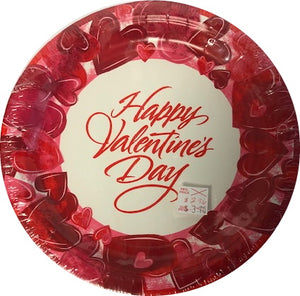 Valentine's dessert plates