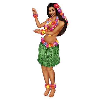 jointed hula girl 3 feet 2 inches 1 per package