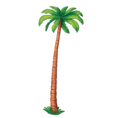 jointed palm tree measures 6 feet 1 per package