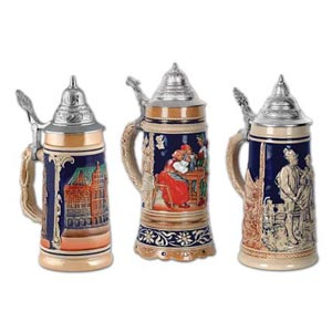 beer stein cutouts measure 18 inches 3 per package