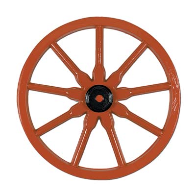 plastic wagon wheel 23 inches 1 per package