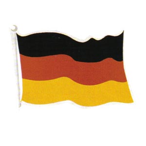 german flag 18 inches