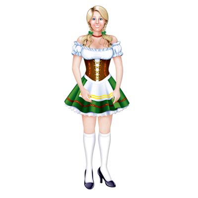 jointed oktoberfest fraulein 3 feet 2 inches