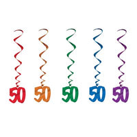 50 whirls decorations