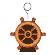 Ships Wheel Photo/Balloon Holder