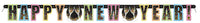 Jointed Happy New Year Banner
