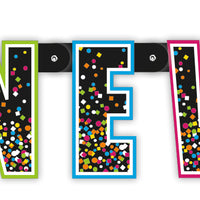 Jointed Happy New Year Banner