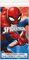 spiderman plastic tablecover, packaged
