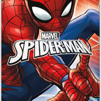 spiderman plastic tablecover, packaged