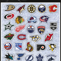 NHL sticker sheets 128 stickers all NHL teams