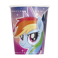my little pony 9 ounce cups, 8 per package, Rainbow Dash