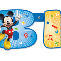 mickey and friends jointed 6 foot happy birthday banner